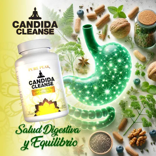 Candida Cleanse - Soporte para Intestino y Colon Tt